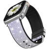 Stardust Glittery Silicone Band for Apple Watch 49mm / 45mm / 44mm / 42mm - Purple