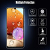 2+2 Combo Pack 2-Pack Tempered Glass Screen Protector + 2-Pack Camera Lens Protector (Black) for Samsung Galaxy A14 5G