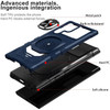 Robotic Series Hybrid Case with Ring Grip for Samsung Galaxy S23 Ultra - Navy Blue