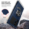 Robotic Series Hybrid Case with Ring Grip for Samsung Galaxy S23 Ultra - Navy Blue