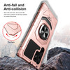 Robotic Series Hybrid Case with Ring Grip for Samsung Galaxy S23 Ultra - Rose Gold