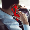 360 Rotating Ring Grip Hybrid Case for Samsung Galaxy S23 Ultra - Red
