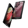 Tough Shield Snap-on Transparent Case for Samsung Galaxy S23 Ultra - Black