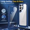 Tough Shield Snap-on Transparent Case for Samsung Galaxy S23 Ultra - Blue