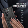 Military Grade Hybrid Case with Ring Grip for Samsung Galaxy S23 Ultra - Black