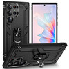 Military Grade Hybrid Case with Ring Grip for Samsung Galaxy S23 Ultra - Black