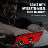 Military Grade Hybrid Case with Ring Grip for Samsung Galaxy S23 Ultra - Red