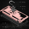 Military Grade Hybrid Case with Ring Grip for Samsung Galaxy S23 Ultra - Rose Gold