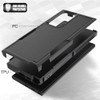 Military Grade TUFF Hybrid Armor Case for Samsung Galaxy S23 Ultra - Black