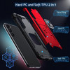 Robust Series Hybrid Case with Ring Grip for Samsung Galaxy S23 - Red