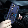 Military Grade Hybrid Case with Ring Grip for Samsung Galaxy S23 - Blue
