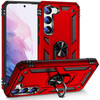 Military Grade Hybrid Case with Ring Grip for Samsung Galaxy S23 - Red