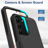 Military Grade TUFF Hybrid Case for Samsung Galaxy S23 - Black