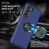 360 Rotating Ring Grip Hybrid Case for Samsung Galaxy S23 Plus - Blue