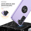 360 Rotating Ring Grip Hybrid Case for Samsung Galaxy S23 Plus - Purple