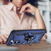 Military Grade Hybrid Case with Ring Grip for Samsung Galaxy S23 Plus - Blue