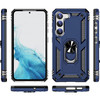 Military Grade Hybrid Case with Ring Grip for Samsung Galaxy S23 Plus - Blue