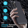 Military Grade TUFF Hybrid Case for Samsung Galaxy S23 Plus - Black