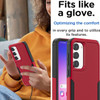 Military Grade TUFF Hybrid Case for Samsung Galaxy S23 Plus - Red