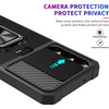 Military Grade All-In-One Ring Stand Card Case for Samsung Galaxy S23 Plus - Black
