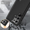 Military Grade TUFF Hybrid Armor Case with Kickstand for Samsung Galaxy S23 Ultra - Black