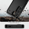 Military Grade TUFF Hybrid Armor Case with Kickstand for Samsung Galaxy S23 - Black
