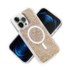 MagSafe Compatible Glitter Case for iPhone 14 - Gold