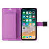 Extra Series Essential Leather Wallet Stand Case for iPhone 14 Pro Max - Purple