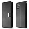 Extra Series Essential Leather Wallet Stand Case for Samsung Galaxy A14 5G - Black