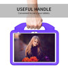 Kids Friendly Drop Resistant Case with Handle and Stand for iPad (10th Generation) - Purple