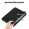 Smart Leather Folio Hybrid Case for iPad (10th Generation) - Black