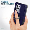 Military Grade TUFF Ultra Hybrid Case with Ring Grip for Samsung Galaxy S23 Ultra - Navy Blue