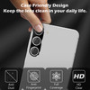 HD Tempered Glass Camera Lens Protector for Samsung Galaxy S23 and Galaxy S23 Plus - Black