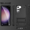 TUFF Hybrid Armor Case with Kickstand for Samsung Galaxy S23 Plus - Black
