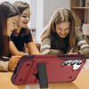 TUFF Hybrid Armor Case with Kickstand for Samsung Galaxy S23 - Red