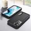 Military Grade TUFF Hybrid Armor Case with Kickstand for Samsung Galaxy S22 Plus 5G - Black