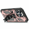 Military Grade Tough Ultra Rugged Hybrid Case for iPhone 14 Pro - Rose Gold
