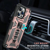 Military Grade Tough Ultra Rugged Hybrid Case for iPhone 14 Pro - Rose Gold