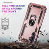 Military Grade Hybrid Case with Ring Grip for Samsung Galaxy A54 5G - Rose Gold