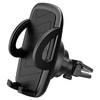 2-IN-1 Magnetic or Cradle Air Vent Car Mount Phone Holder - Black
