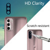 HD Tempered Glass Camera Lens Protector for Motorola Moto G Stylus 2022 - Black