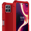 Military Grade Rugged Armor Case for Celero 5G Plus - Red