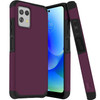 Shockproof Air Cushion Hybrid Case for Motorola Moto G Power 5G 2023 - Purple