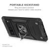 Robust Series Dual Layer Hybrid Case with Ring Grip for Google Pixel 7a - Black