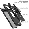 Robust Series Dual Layer Hybrid Case with Ring Grip for Google Pixel 7a - Black