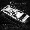 Military Grade Hybrid Case with Ring Grip for Google Pixel 7a - Silver