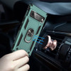 Military Grade Hybrid Case with Ring Grip for Google Pixel 7a - Green