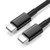 4 Ft. High-Speed USB-C to USB-C Charge & Sync Cable - Black