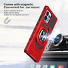 Robotic Series Hybrid Case with Ring Grip for Motorola Edge+ 2023 - Red