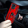 Military Grade Hybrid Case with Ring Grip for Motorola Edge+ 2023 - Red